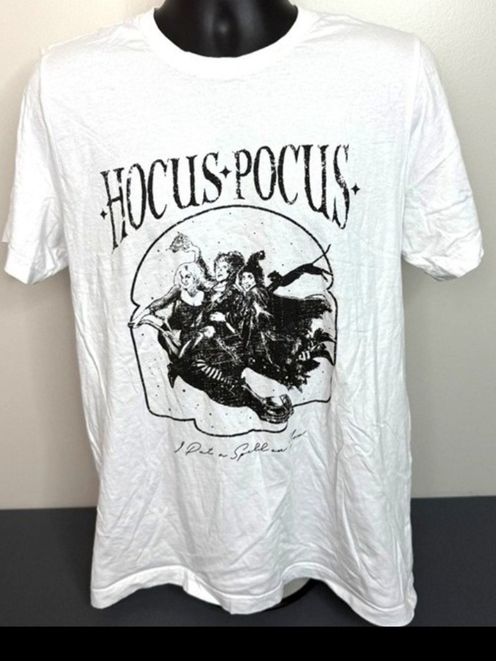 Bella Canvas White Hocus Pocus Graphic Tee